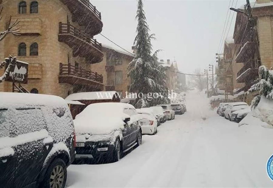 "نورما" وصلت... أمطار غزيرة وثلوج على الـ 1000 متر غداً  