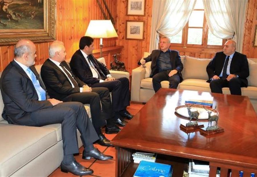 بالصور: وفد قواتي في بنشعي  بالصور: وفد قواتي في بنشعي