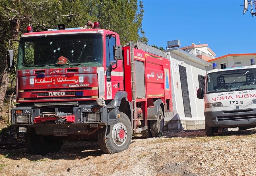 عقب القصف الإسرائيلي... إخلاء مركز للدفاع المدني في رميش!