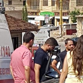 بالصورة: جريحة بحادث سير في كوسبا الكورانية