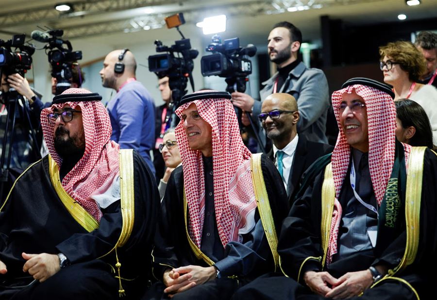 "جابها بن سلمان"... ردّة فعل "لافتة" لوزراء السعودية بعد الفوز بـ "إكسبو 2030" (فيديو) "جابها بن سلمان"... ردّة فعل "لافتة" لوزراء السعودية بعد الفوز بـ "إكسبو 2030" (فيديو)