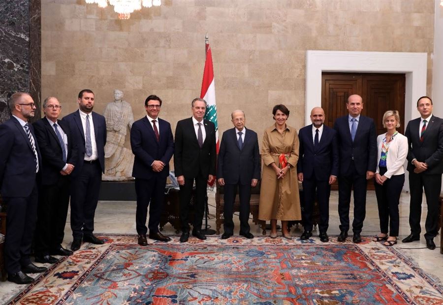 "بعثة فرنسية" في بعبدا وهذا ما شدّد عليه عون!