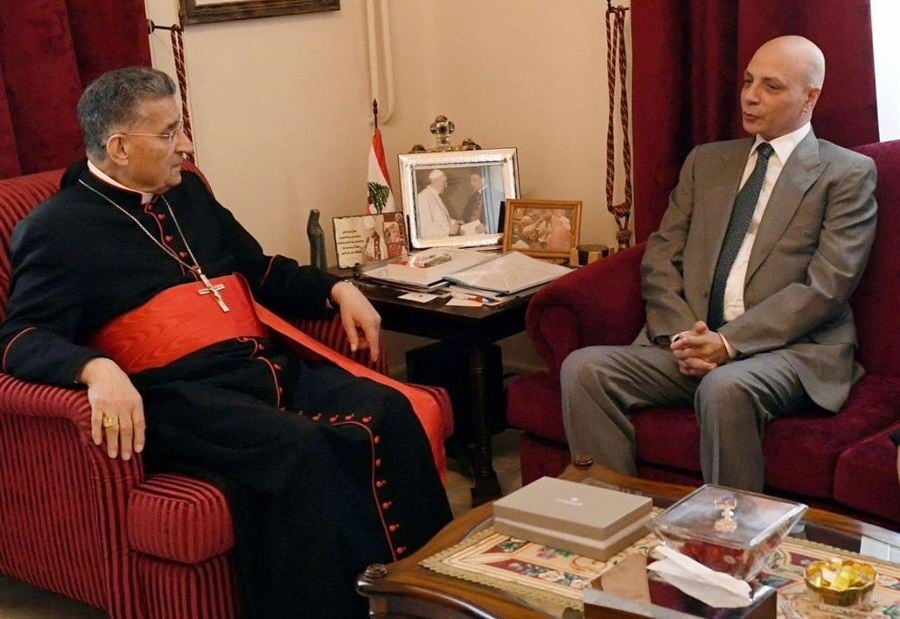 هاشمية يلتقي البطريرك الراعي…ويستقبل المطران جورج أسداريان 