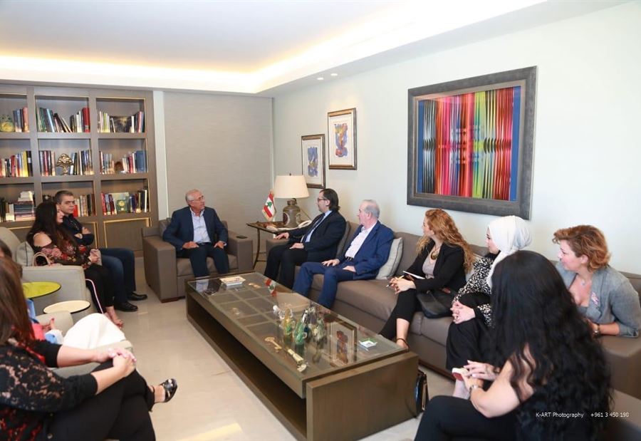 سليمان:  أهمية المجاهرة بضرورة تغليب سيادة لبنان