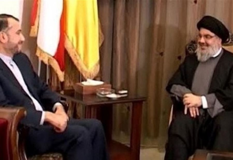 لقاء بين نصرالله وعبداللهيان... "المقاومة في أحسن أحوالها"