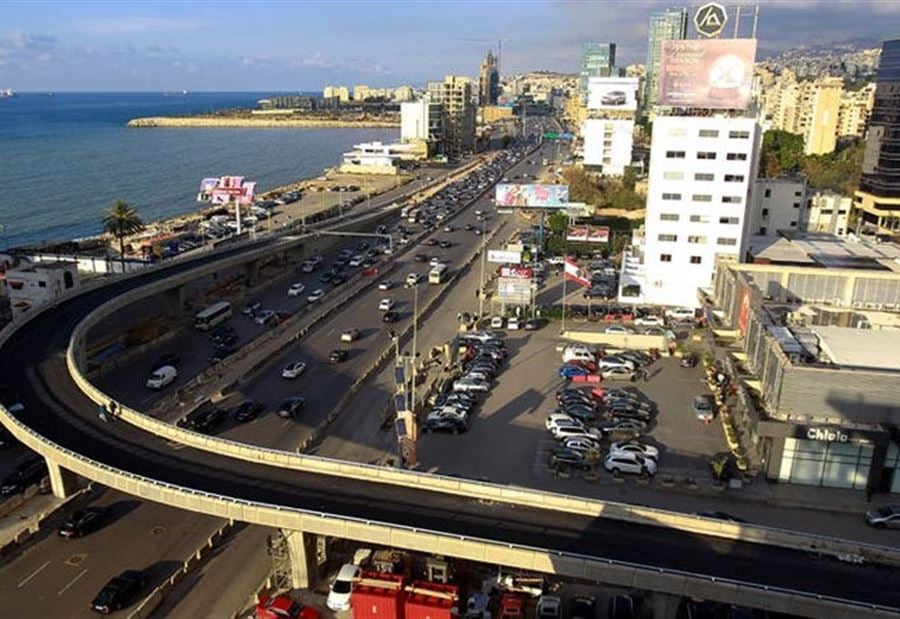 أعمال على المسلك الشرقي لجسر جل الديب بدءاً من مساء اليوم 