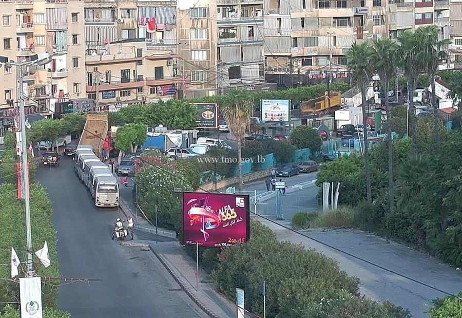 بالصور: التحرك الاحتجاجي للنقل البري... وإقفال مداخل التسجيل والمعاينة