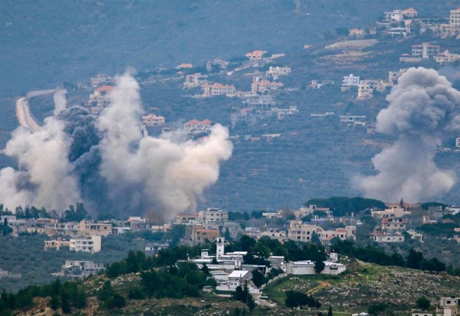بأسلحة ثقيلة... القصف الإسرائيلي مستمر جنوباً بأسلحة ثقيلة... القصف الإسرائيلي مستمر جنوباً