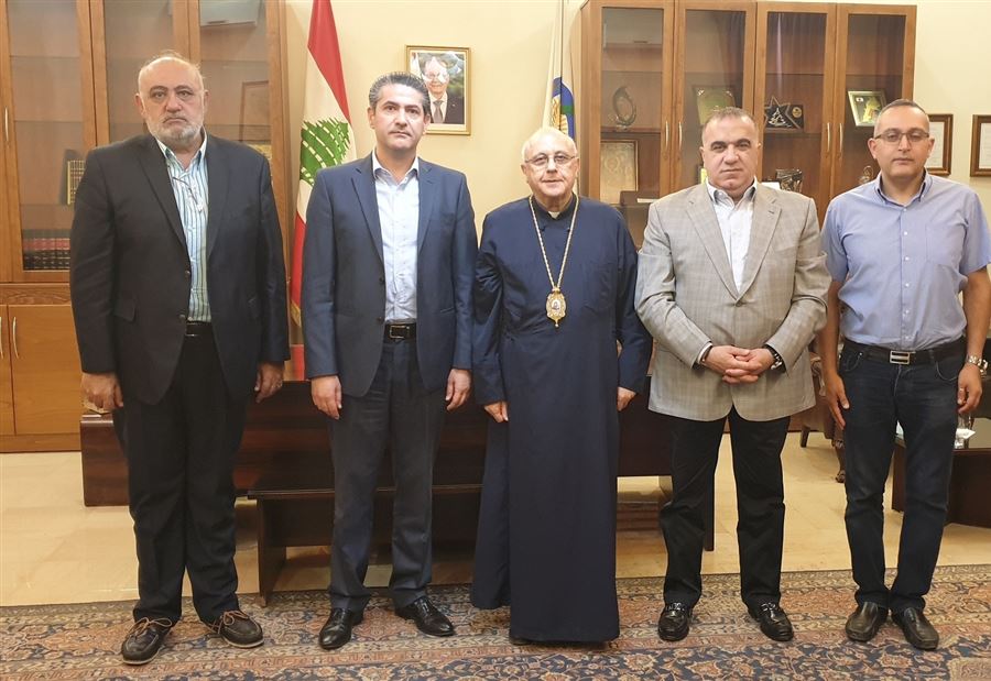 الأوضاع الأمنية بين المطران درويش ومحافظ البقاع