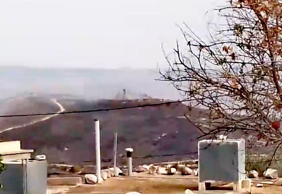 الدخان يتصاعد... إستهداف موقع إسرائيلي!