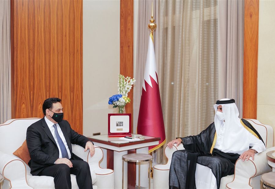 لقاءٌ بين دياب وأمير قطر... هذه تفاصيله 