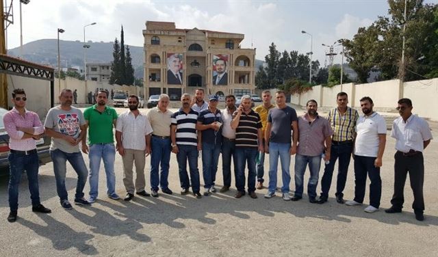 إعتصام أمام مركز المستقبل في خريبة - عكار