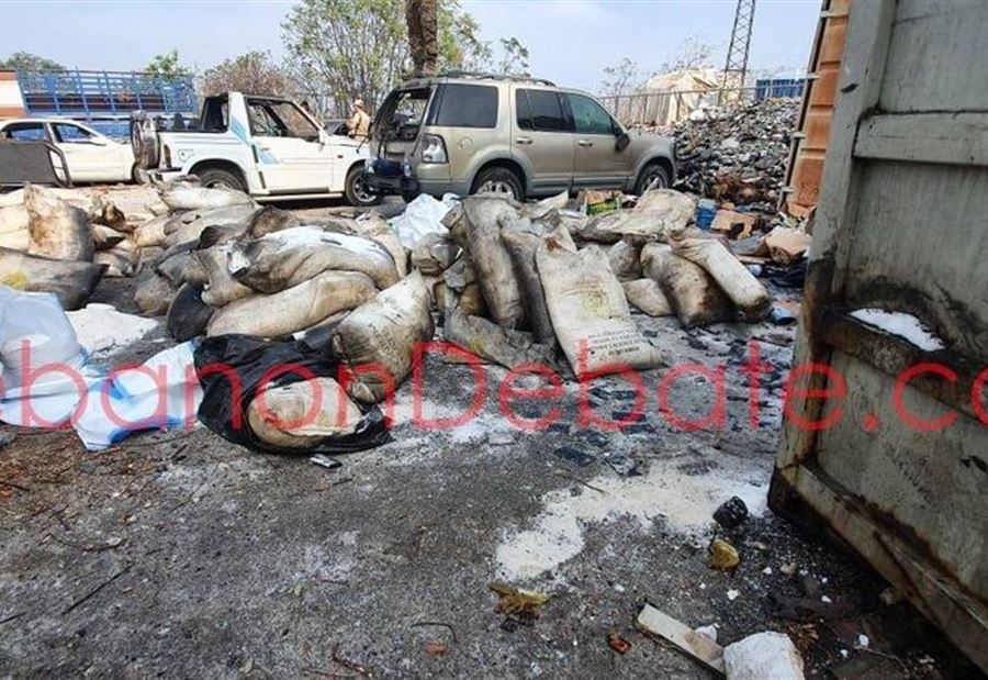 بالصوَر... القصّةُ الكاملةُ لاكتشاف أطنان الأمونيوم في محيطِ المرفأ 