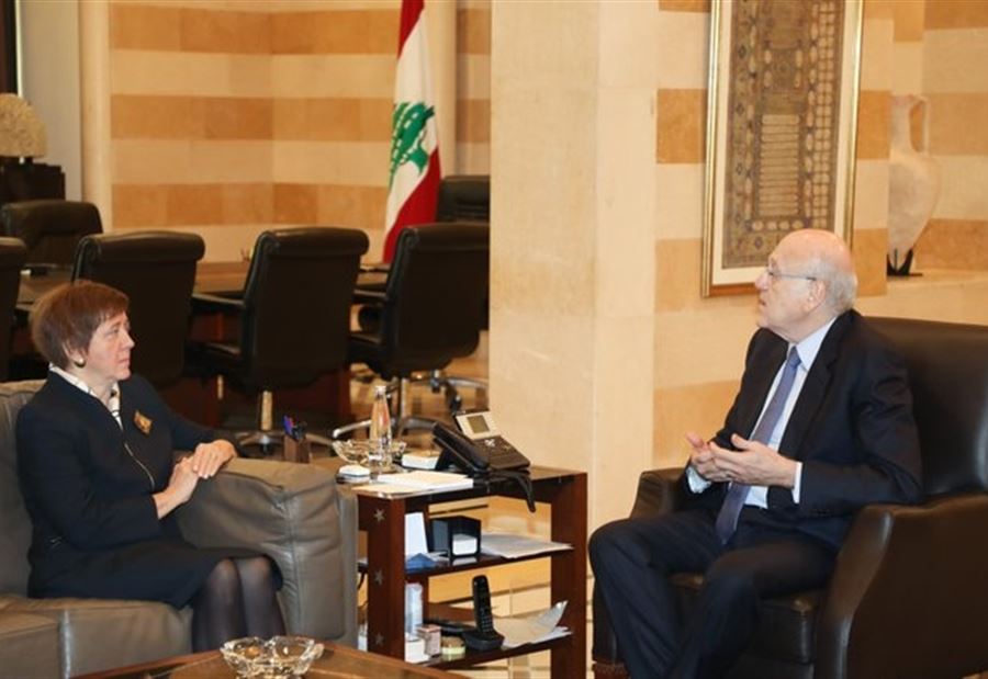 لقاءات بارزة لميقاتي وحديث عن تطورات الوضع في الجنوب