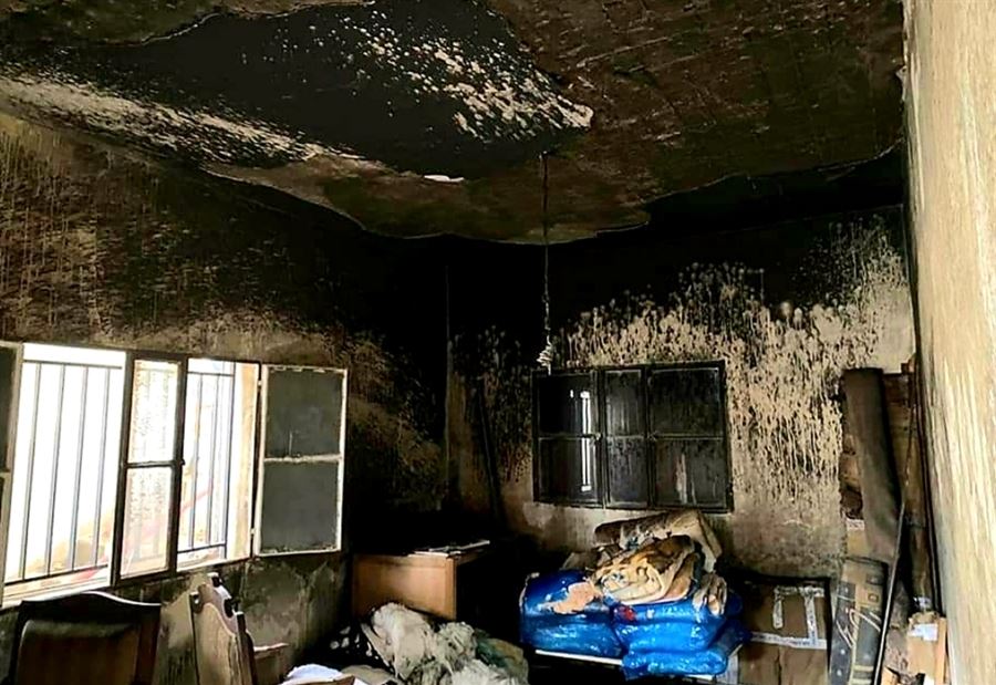 إحتكاكٌ كهربائي يُشعل منزلاً في عكار