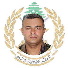 الجيش ينعي الرقيب قاسم محمد وهبي ويعلن عن مراسم التشييع