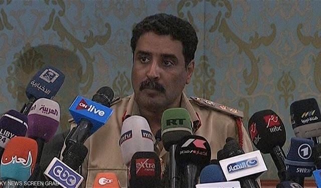 الجيش الليبي يعرض أدلة جديدة على الإرهاب القطري