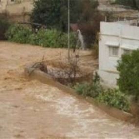 20 قتيلاً اثر سيول البحر الميت في  الأردن 