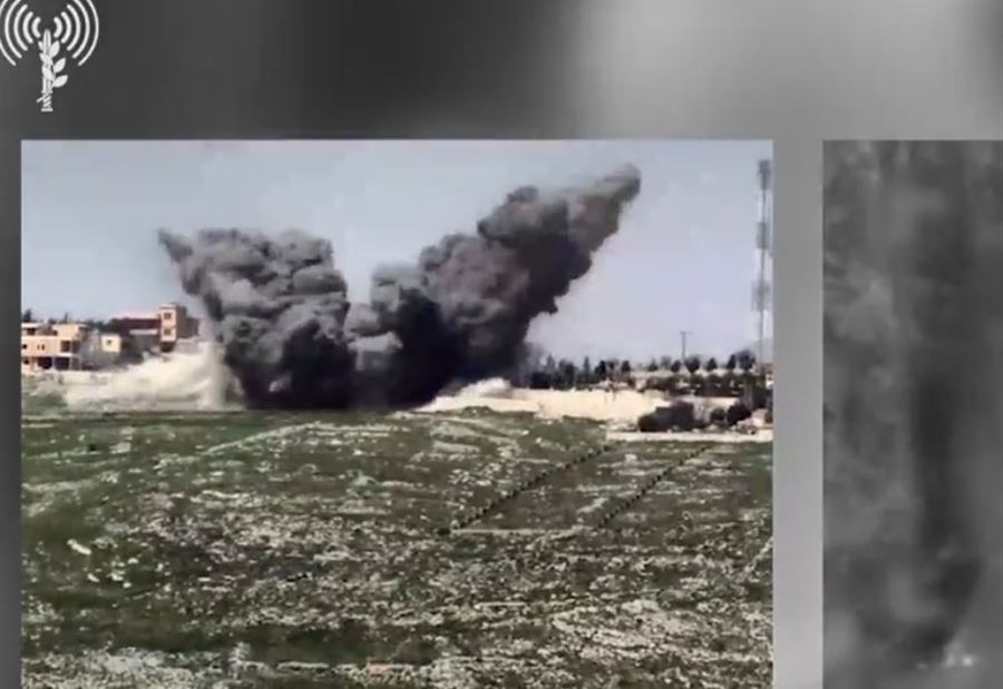 الجيش الاسرائيلي ينشر تفاصيل استهداف بعلبك (فيديو)