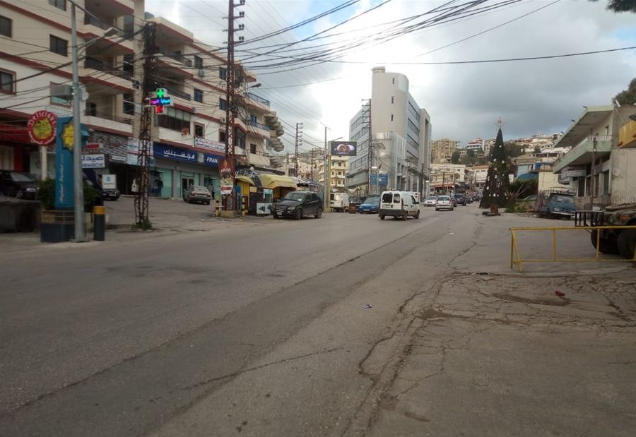 إعادة فتح طريق عام حلبا 
