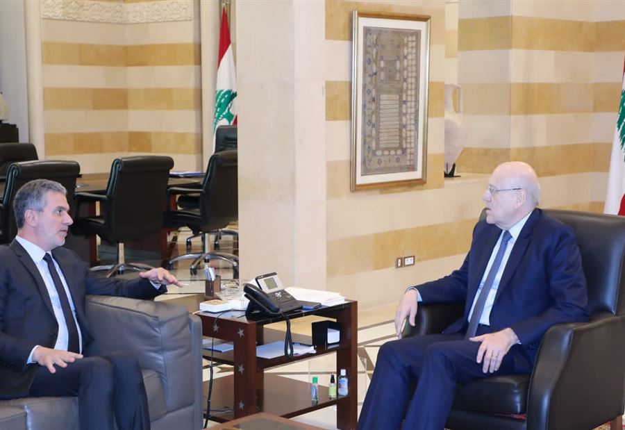 سلسلة لقاءات لميقاتي 