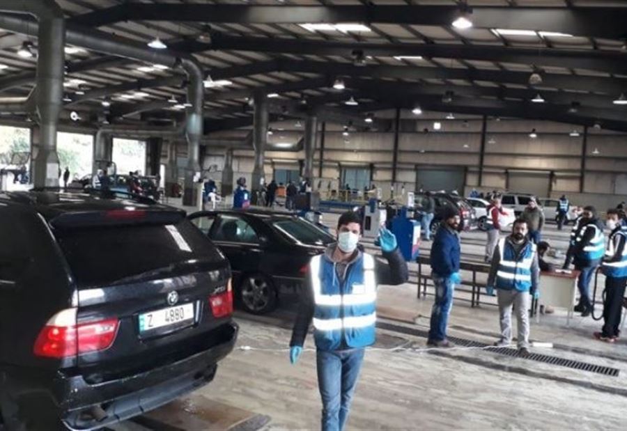 بالصور: المعاينة الميكانيكية لم تلتزم بـ"التعبئة العامة"! 
