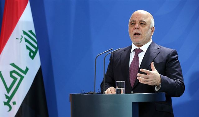 العبادي يؤكد سيطرة القوات الأمنية على الحدود مع سوريا