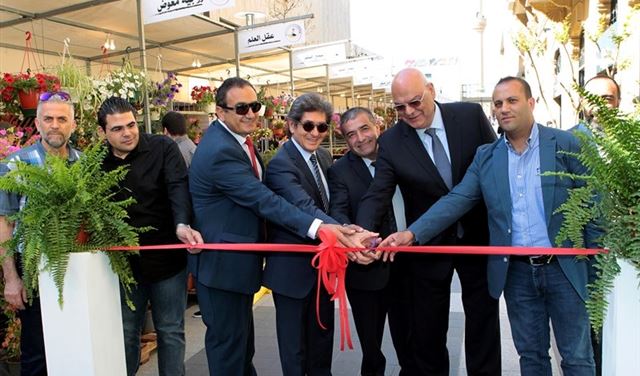 افتتاح سوق الازهار في اسواق بيروت