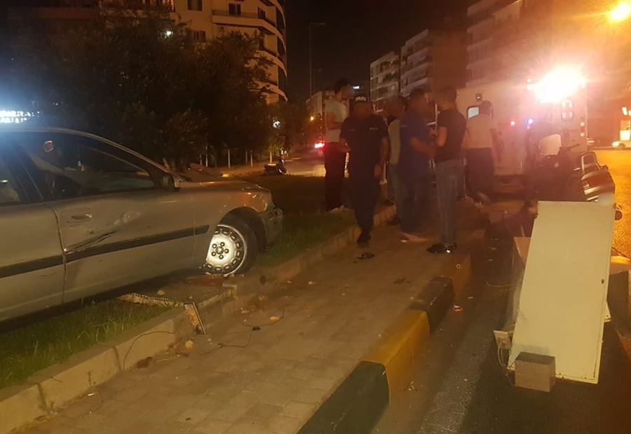 بالصور: توقيف سائق باكستاني تسبب بحادث سير عند مستديرة الصالومي 