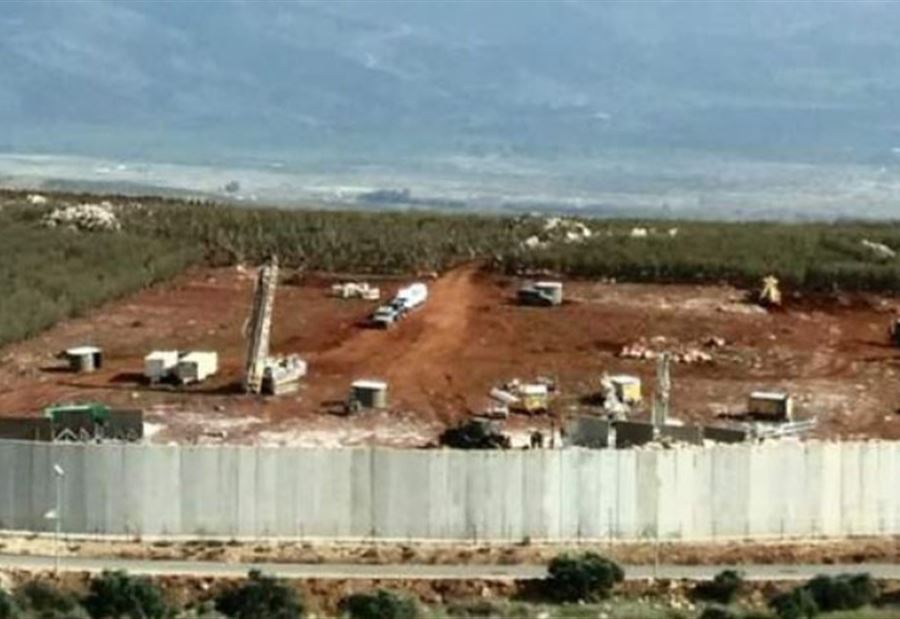 الجيش الإسرائيلي  يستأنف أعمال الحفر بمنطقة العبارة بكفركلا