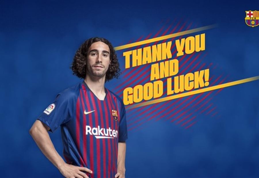 برشلونة يعلن رحيل لاعبه