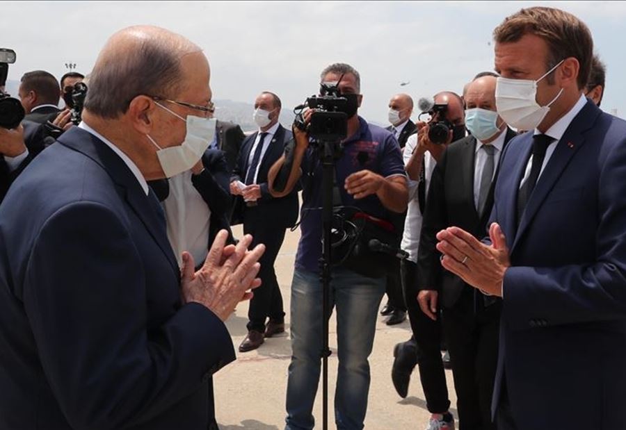إتصالٌ بين عون وماكرون هذا مَضمونه... إتصالٌ بين عون وماكرون هذا مَضمونه...