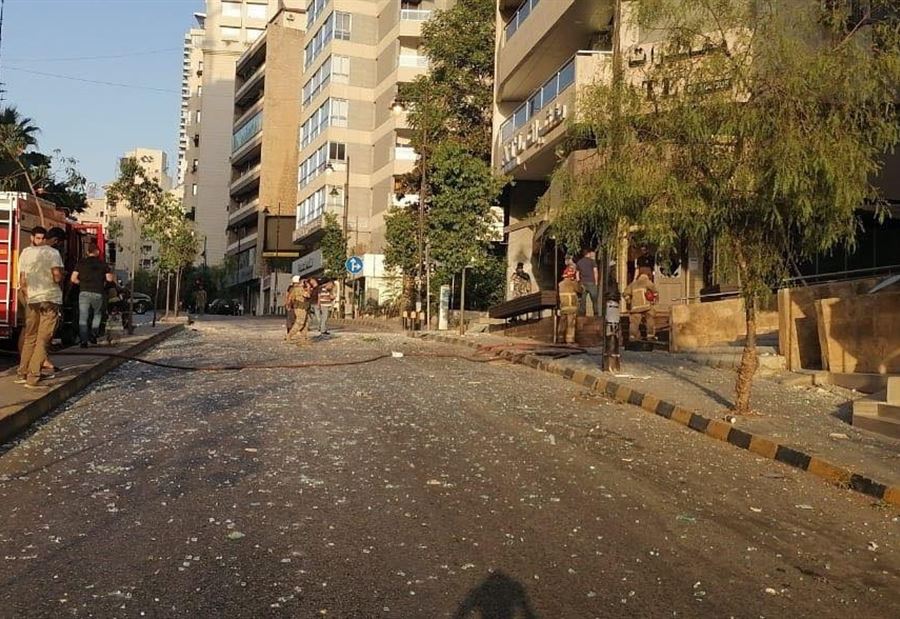 حصيلةُ انفجار قارورة الغاز في الأشرفية 