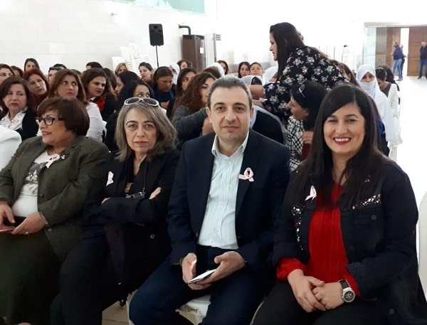 أبو فاعور: مستعدون لمساعدة الفلسطينيات لإجراء فحص سرطان الثدي