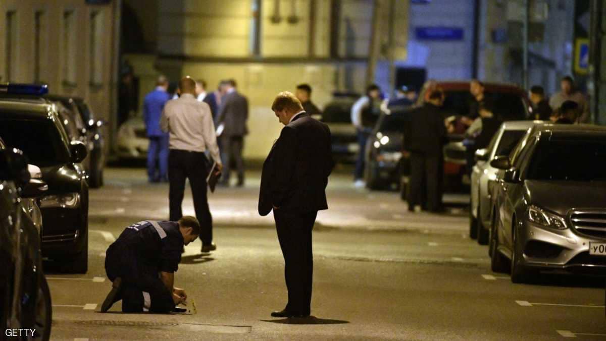 مسلح يفتح النار على الشرطة وسط موسكو