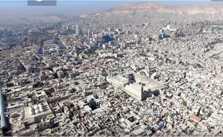 بالصور.. "جيش الإسلام" ينشر صورا جوية لدمشق