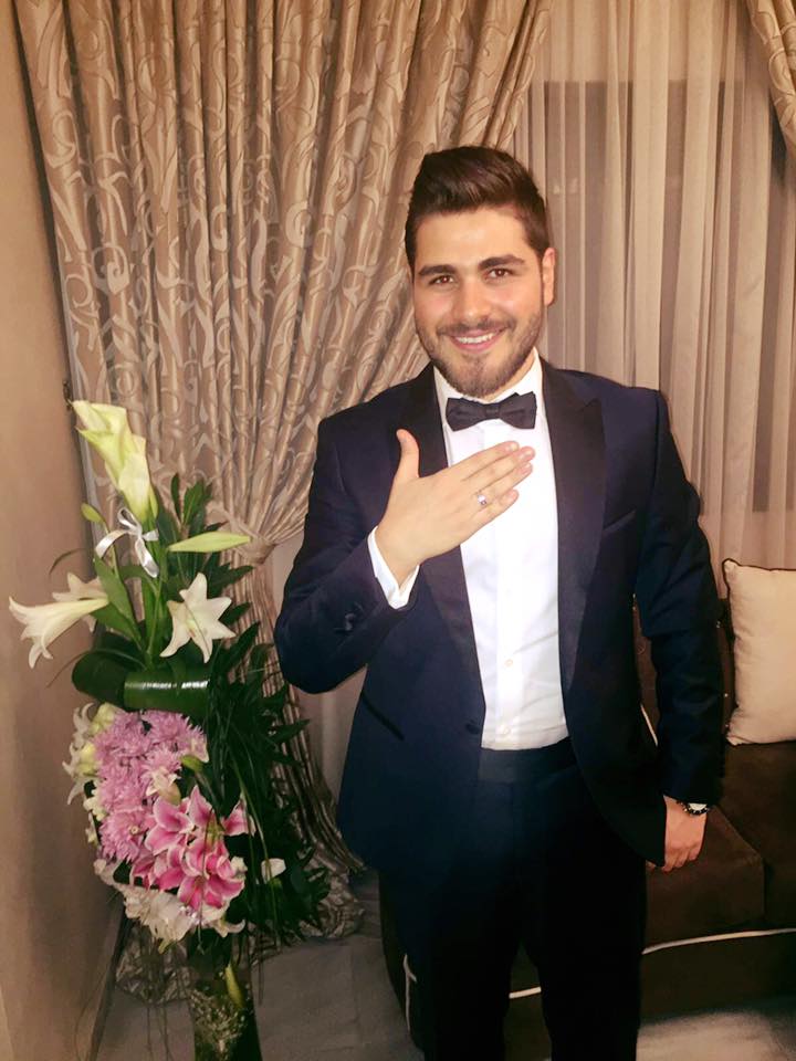 بالصور.. خطوبة الفنان محمد المجذوب