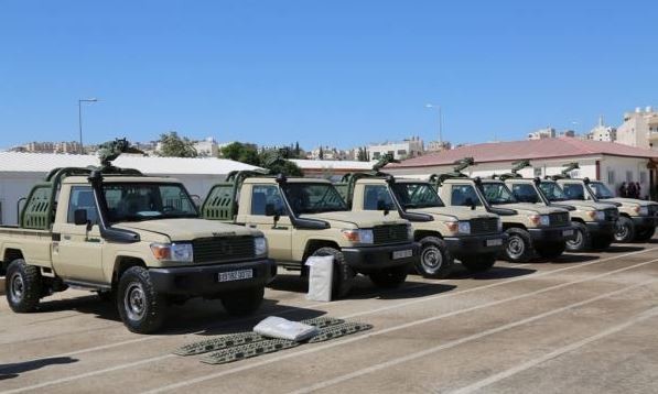 بالصور: فرنسا تمنح الجيش الأردني دفعة من الآليات العسكرية
