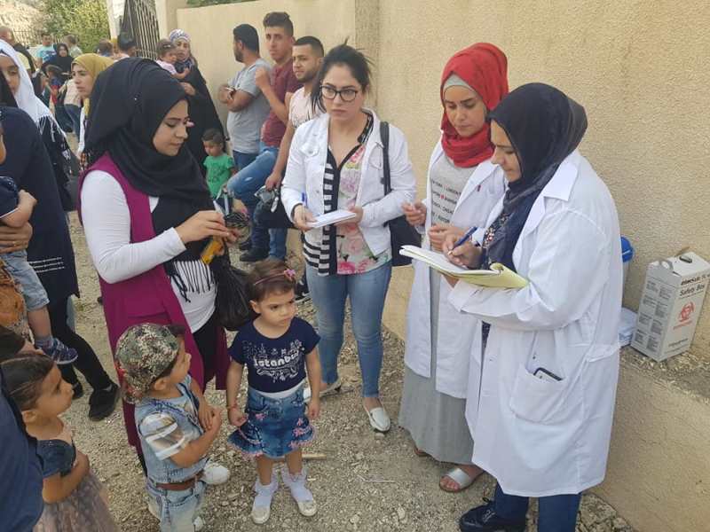 بالصور: دفعة جديدة من النازحين السوريين تغادر اليوم