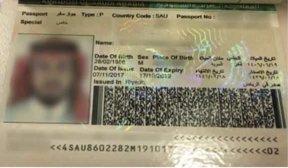 "واشنطن بوست" تنشر صور جوازات سفر متهمين بقتل خاشقجي