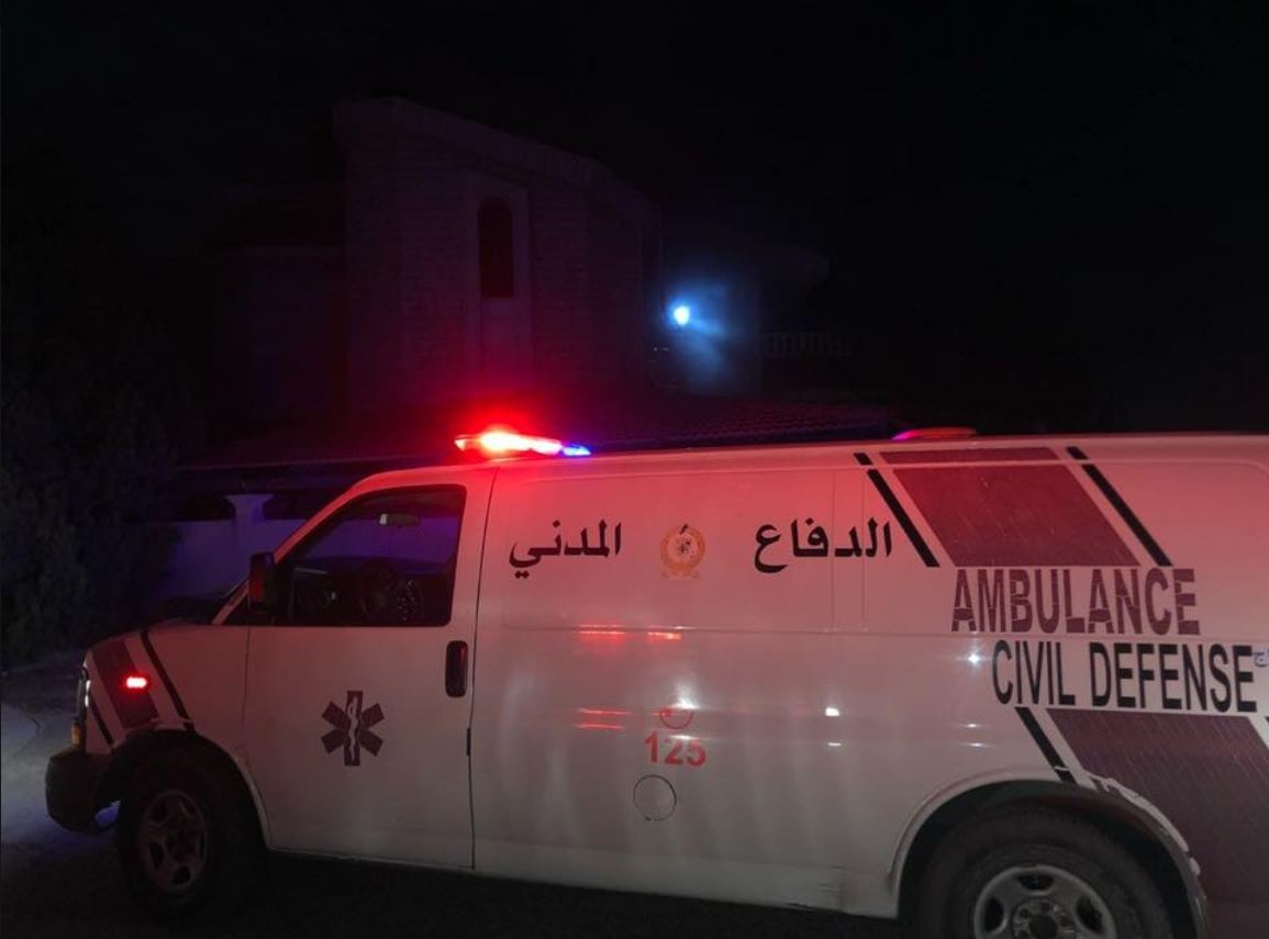 بالصور: حريق داخل فيلا في البرج الشمالي