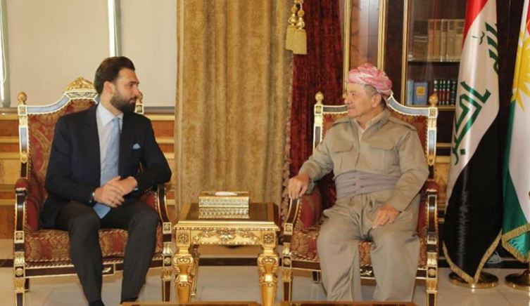 بالصور: تيمور جنبلاط في أربيل 