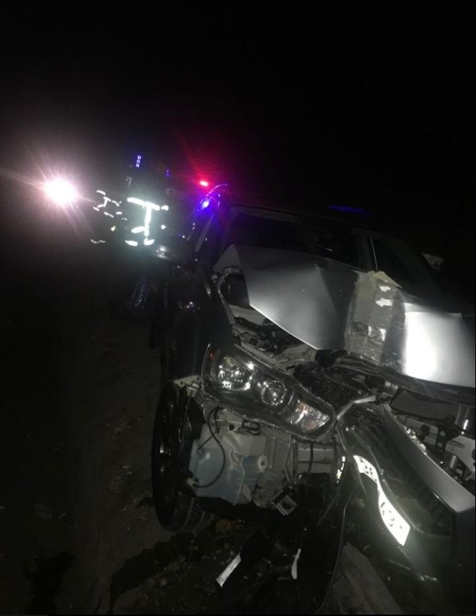 بالصور: جريح اثر حادث سير مروع في عاليه