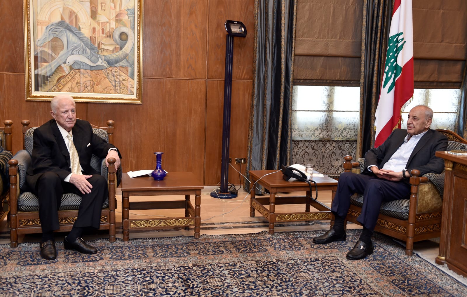 برّي عرض والسّفير الإيرانيّ وبو صعب الأوضاع العامّة