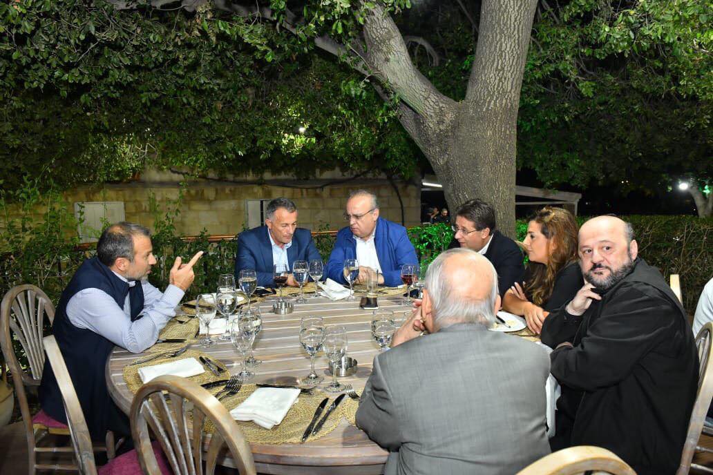  بالصور: جبران يشيد بالمصالحة بحضور عرابيها