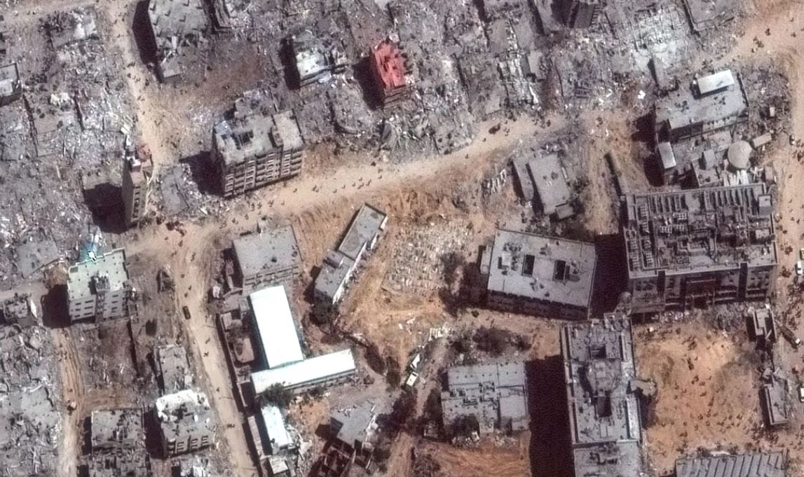 صور أقمار اصطناعية "تظهر": اسرائيل استولت على 26 بالمئة من أراضي غزة