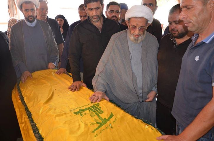 بالصور: حزب الله يشيّع "شهيد السويداء"
