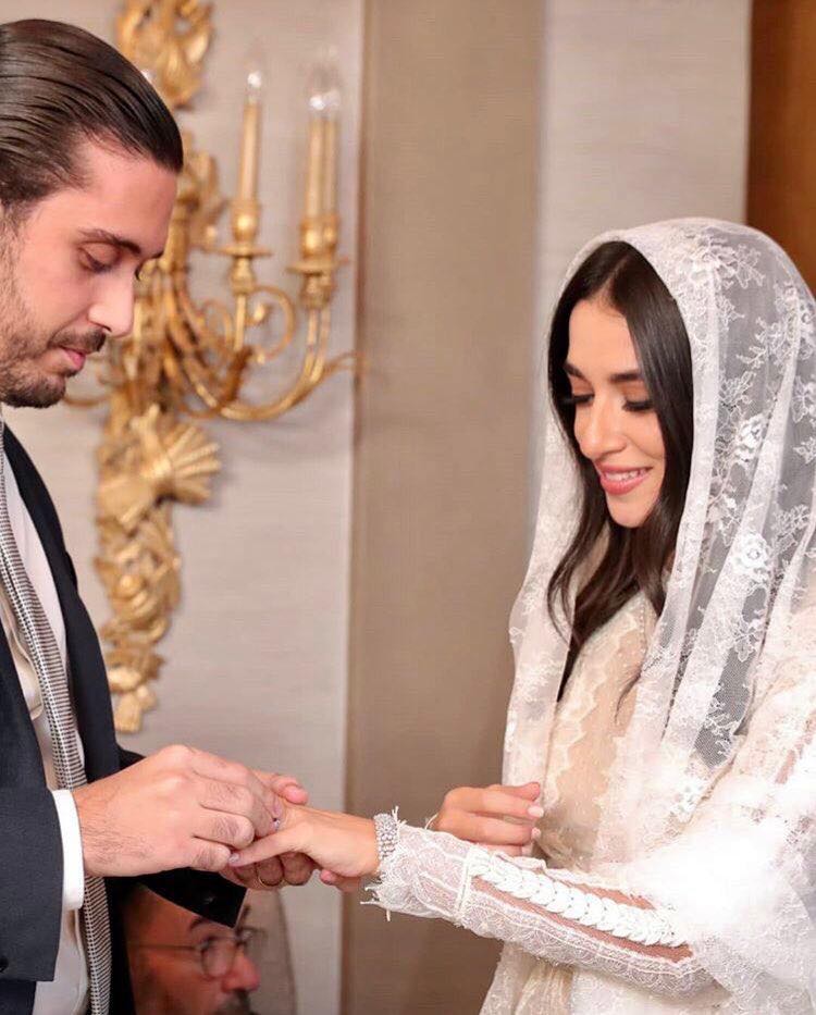 بالفيديو والصور: عقد قران نجل اللواء إبراهيم بحضور الحريري 