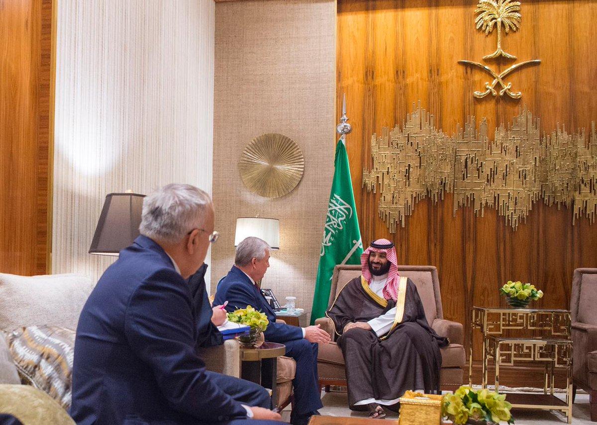 بالصور: بن سلمان يلتقي مبعوث بوتين لشؤون الأزمة السورية