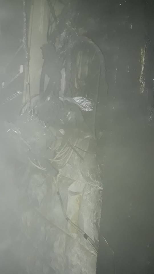 بالصور: حريق داخل محل لبيع الخضار  بالصور: حريق داخل محل لبيع الخضار